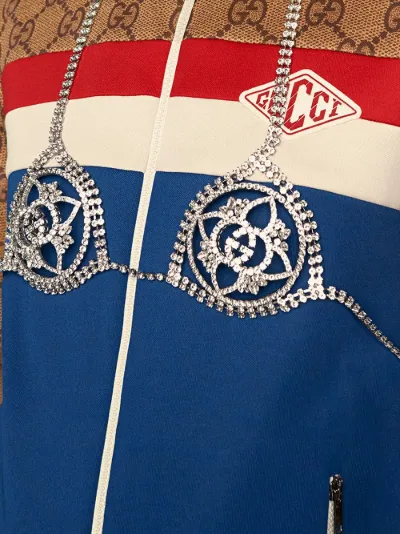 gucci gg technical jersey jacket