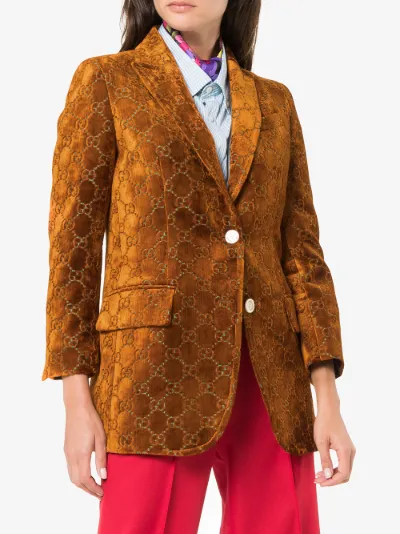 gucci velvet jacket