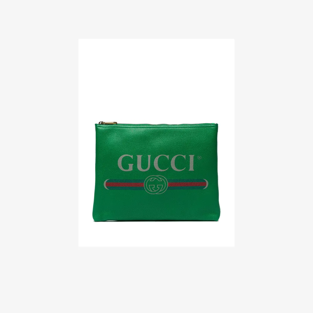 gucci logo pouch