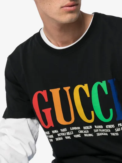 gucci cities tee
