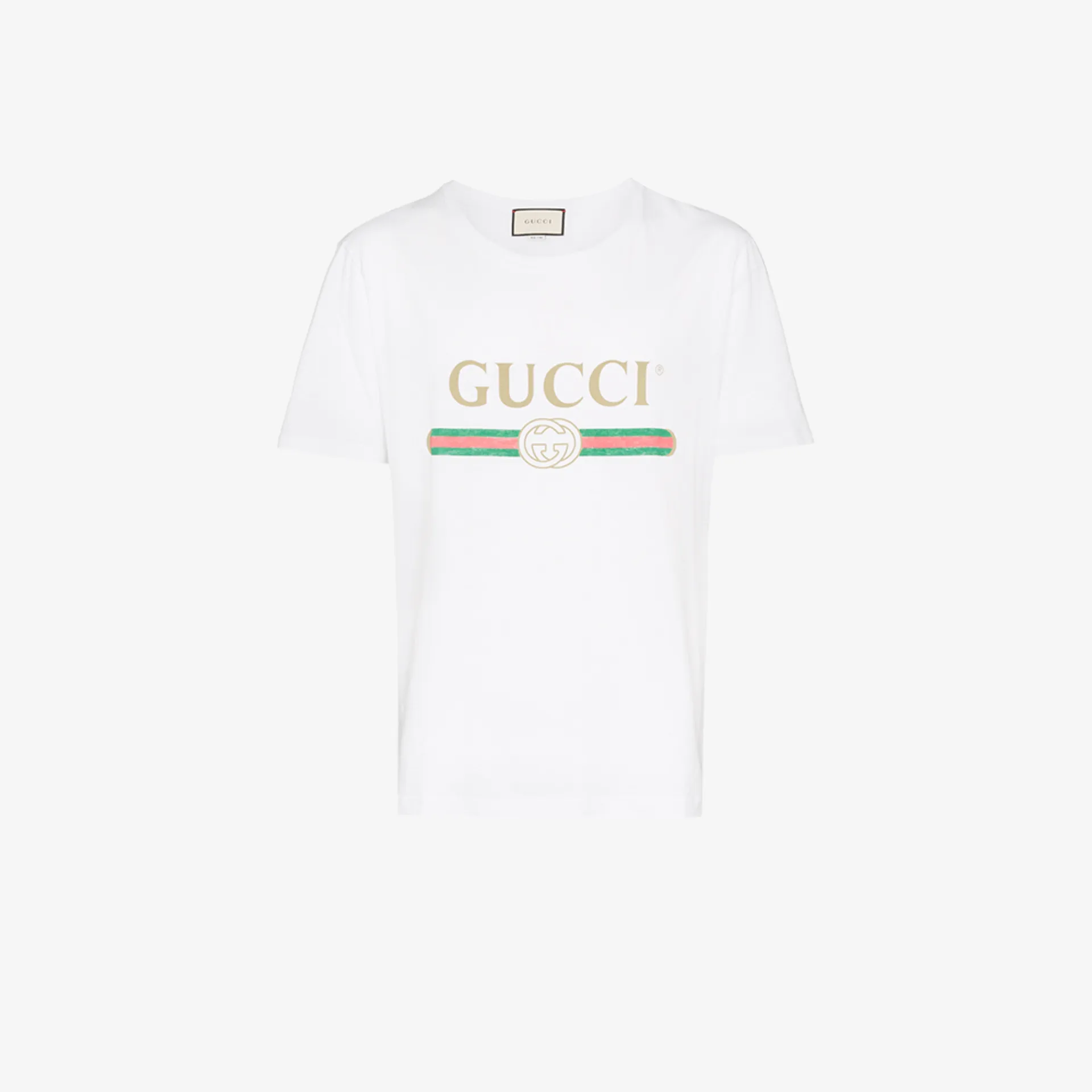 gucci logo tee shirt