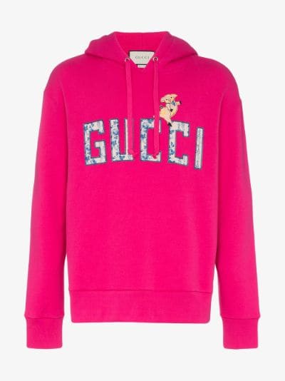 gucci flower hoodie