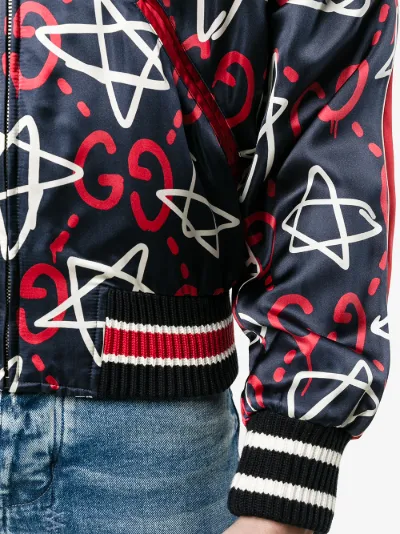 gucci graffiti jacket