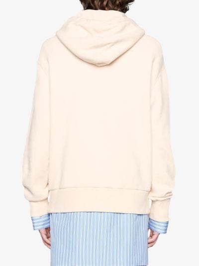 hooded sweatshirt with interlocking g