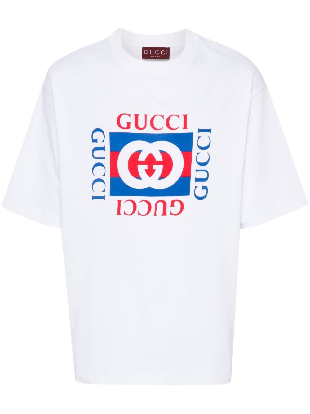 Gucci Interlocking G print cotton T shirt Eraldo YE