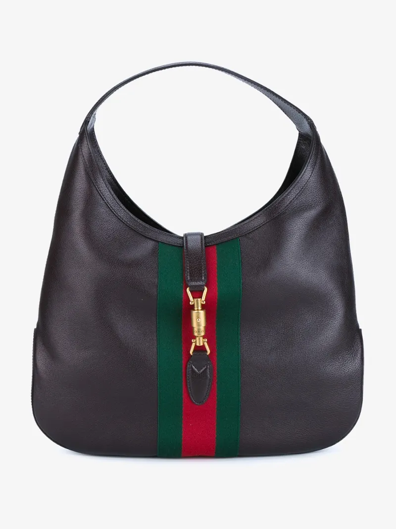 Gucci Jackie Hobo Bag Browns