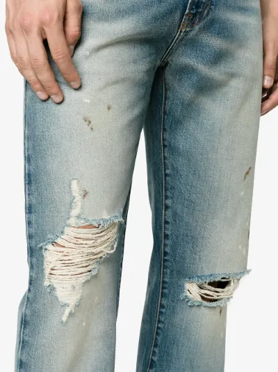 gucci stripe jeans
