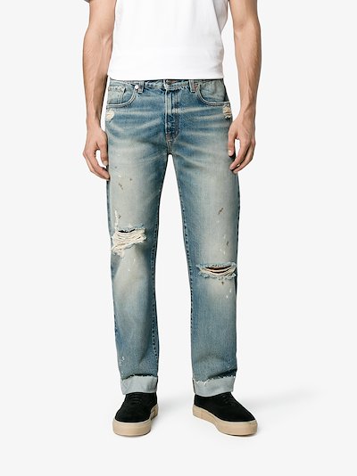 gucci stripe jeans