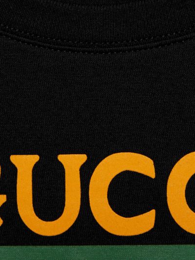 Children's Gucci logo print T-shirt 