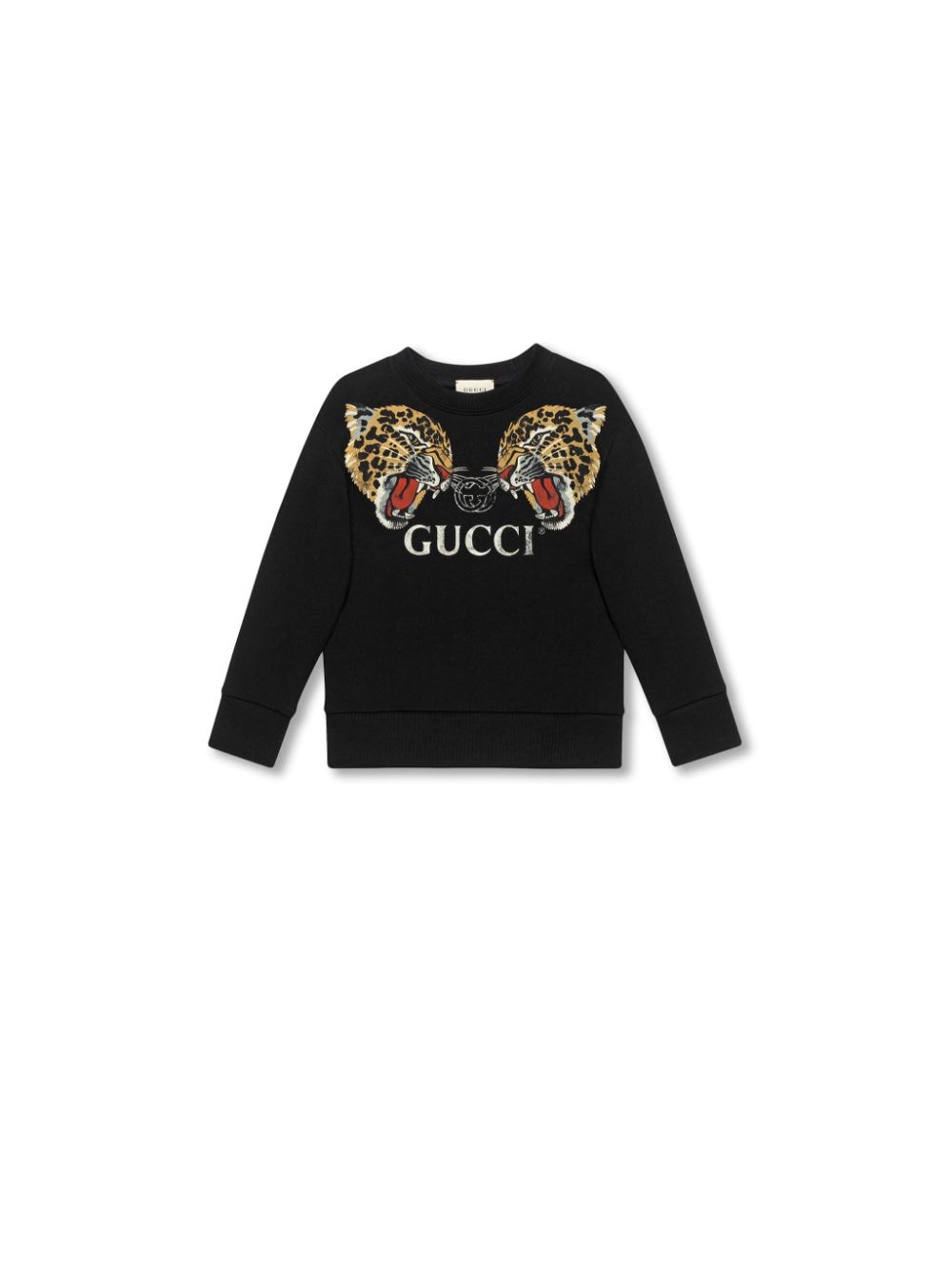 gucci children's sweatshirt with leopards