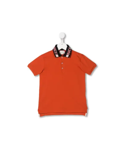 gucci polo collar