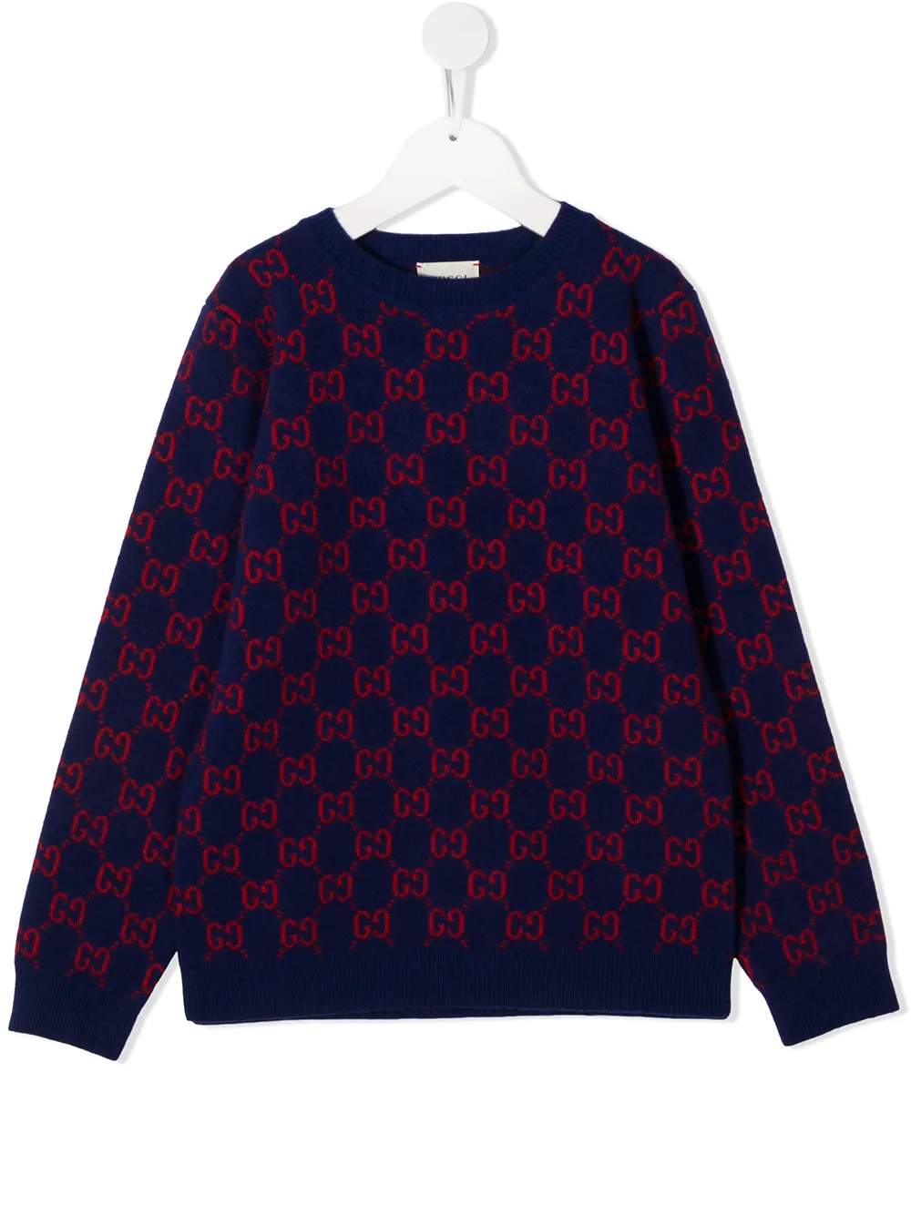 Gucci Kids GG intarsia jumper Eraldo FR