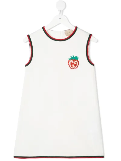 gucci embroidered dress