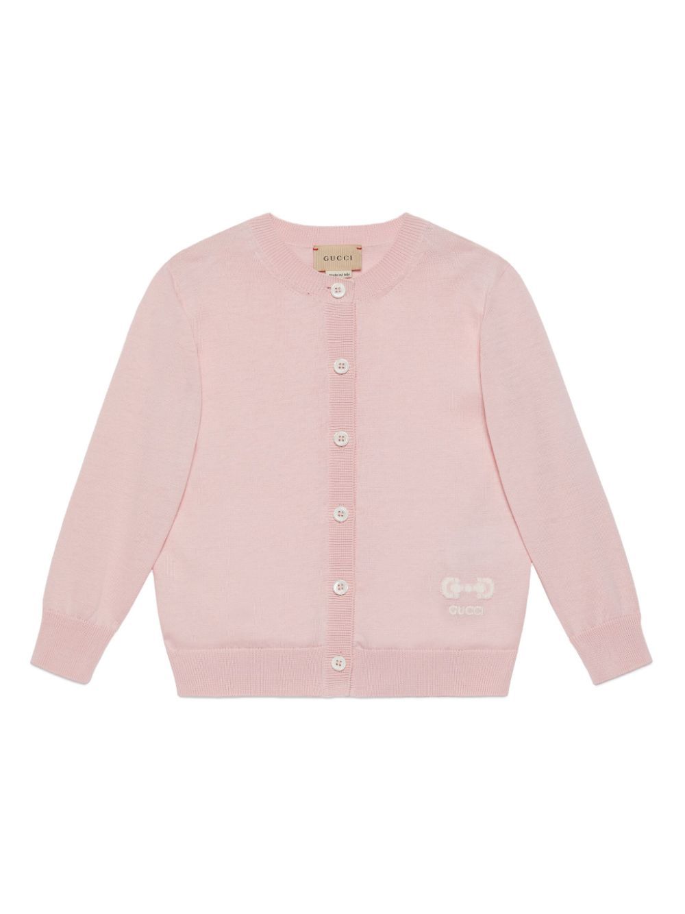 Gucci on sale pink cardigan