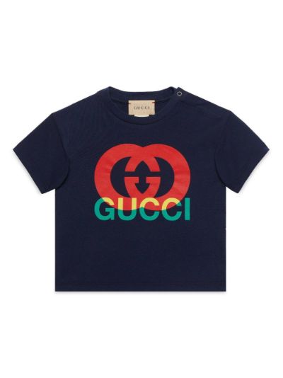 Interlocking G cotton T-shirt | Gucci Kids | Eraldo.com