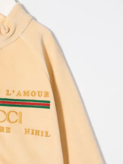 gucci embroidered bomber jacket