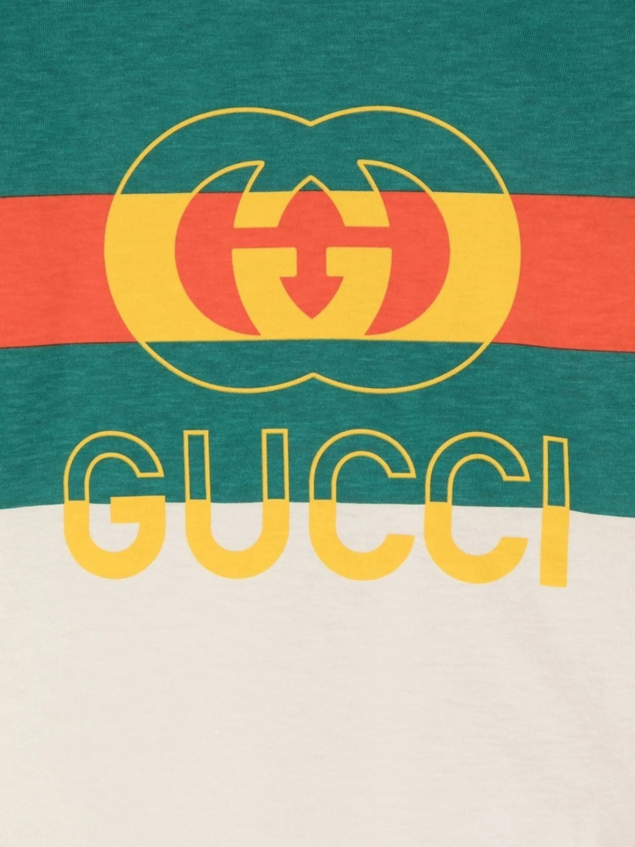 logoprint cotton TShirt Gucci Kids