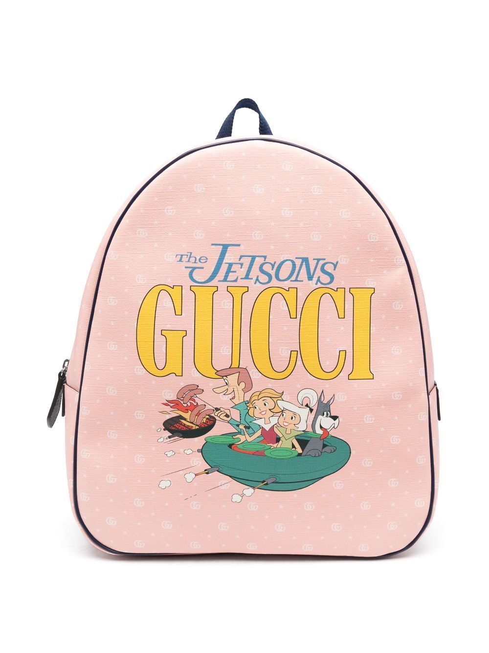 logo print leather backpack Gucci Kids Eraldo