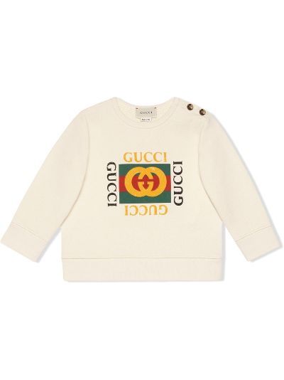 gucci print sweatshirt