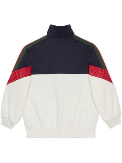 Gucci white bomber clearance jacket