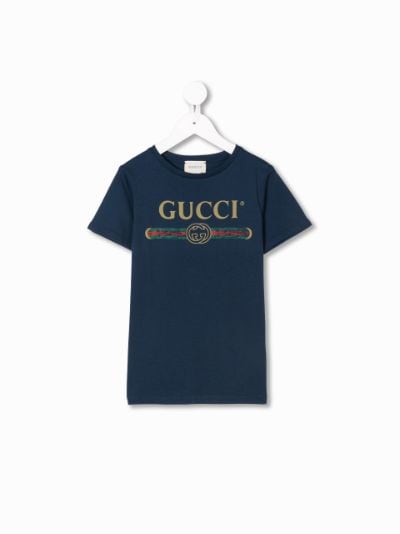 blue gucci t shirt