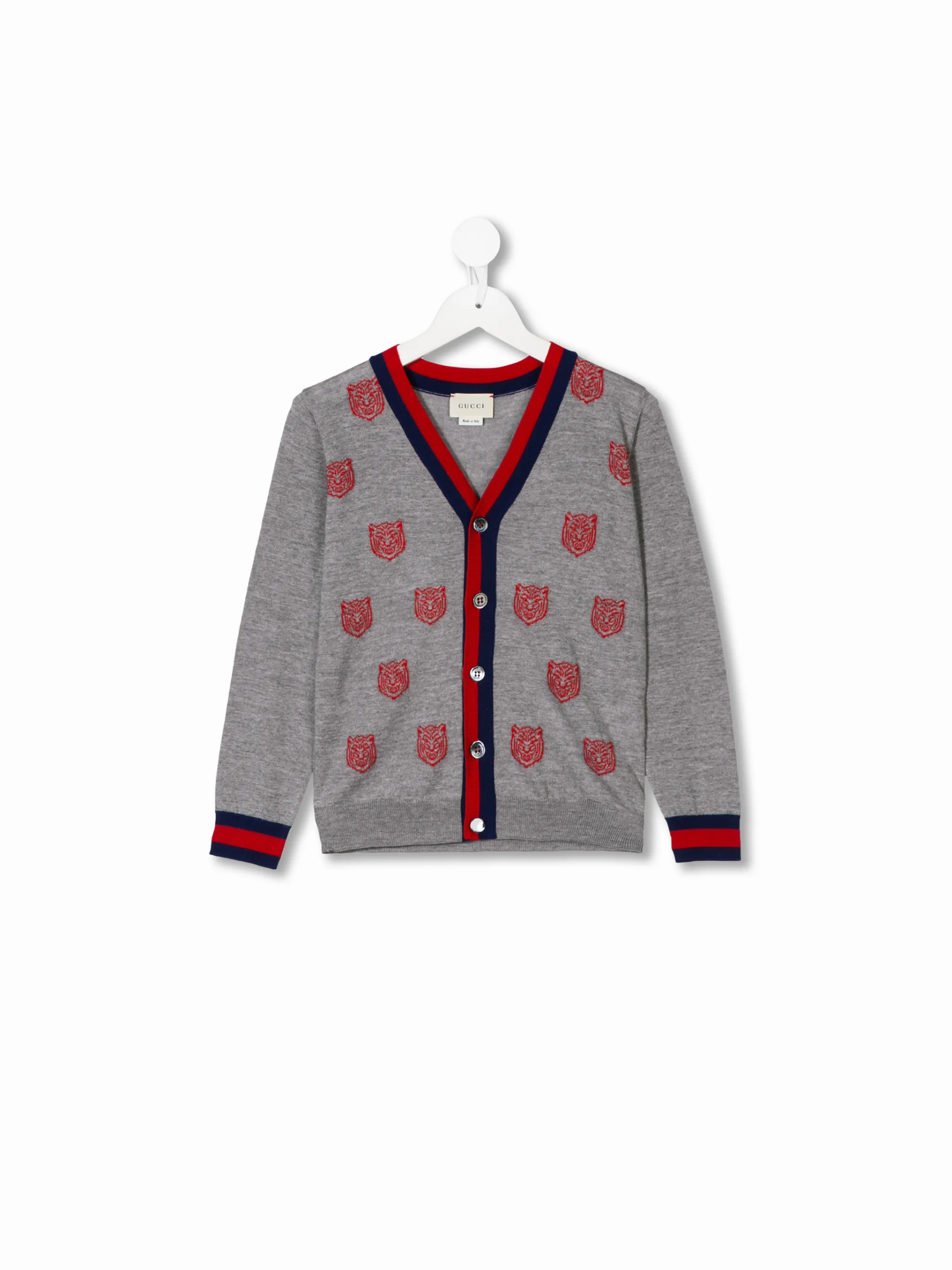 Gucci Kids Tiger cardigan with Web | Eraldo.com HR