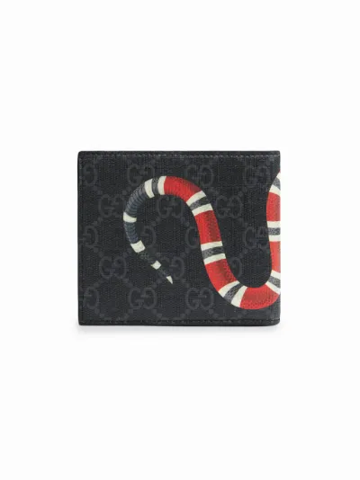 Gucci kingsnake outlet supreme wallet