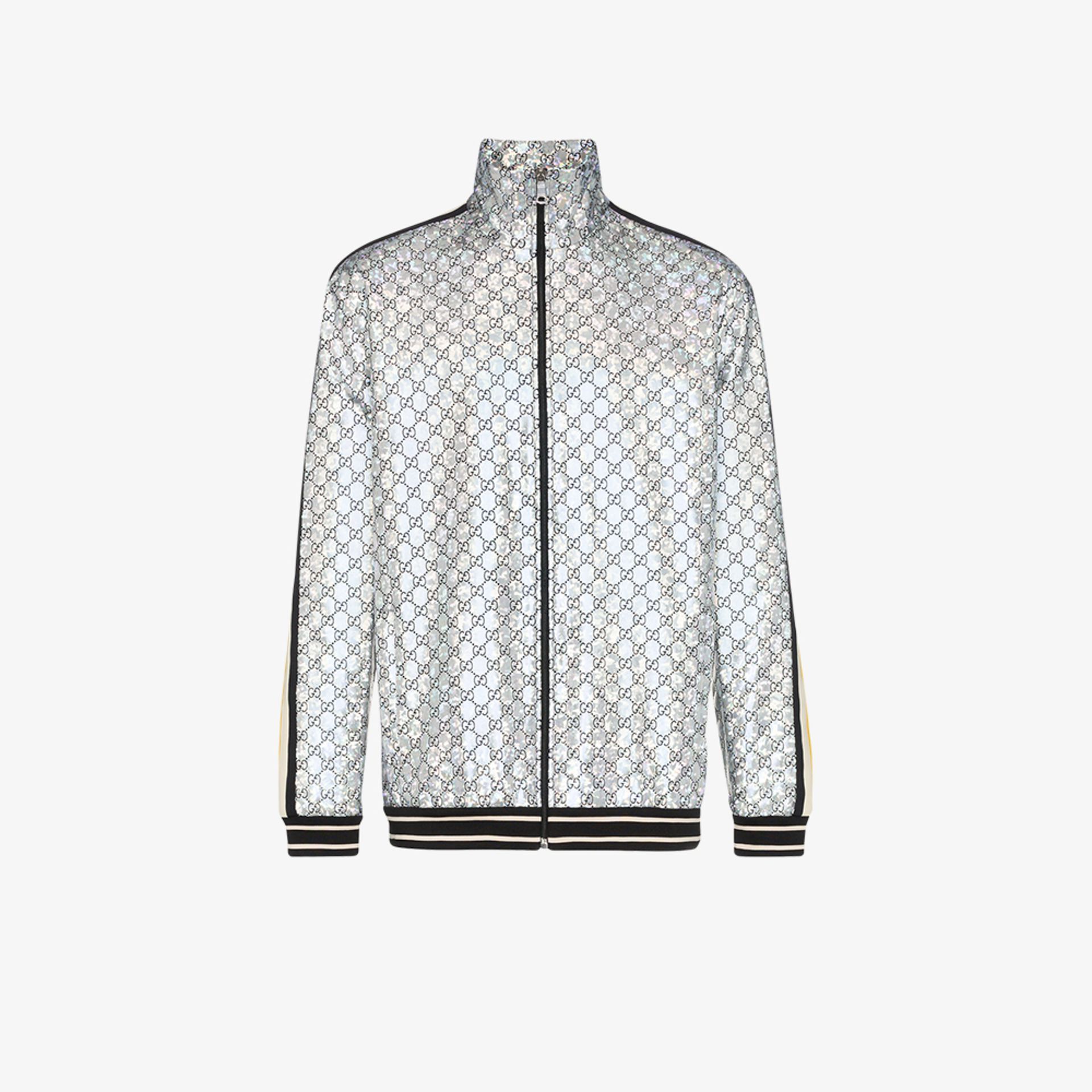 gucci laminated jacket