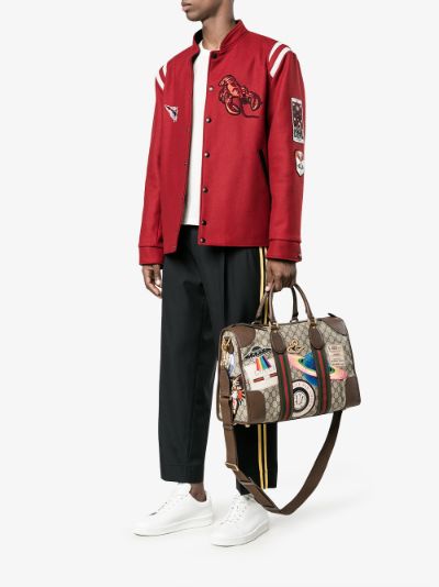 gucci gg supreme duffle bag