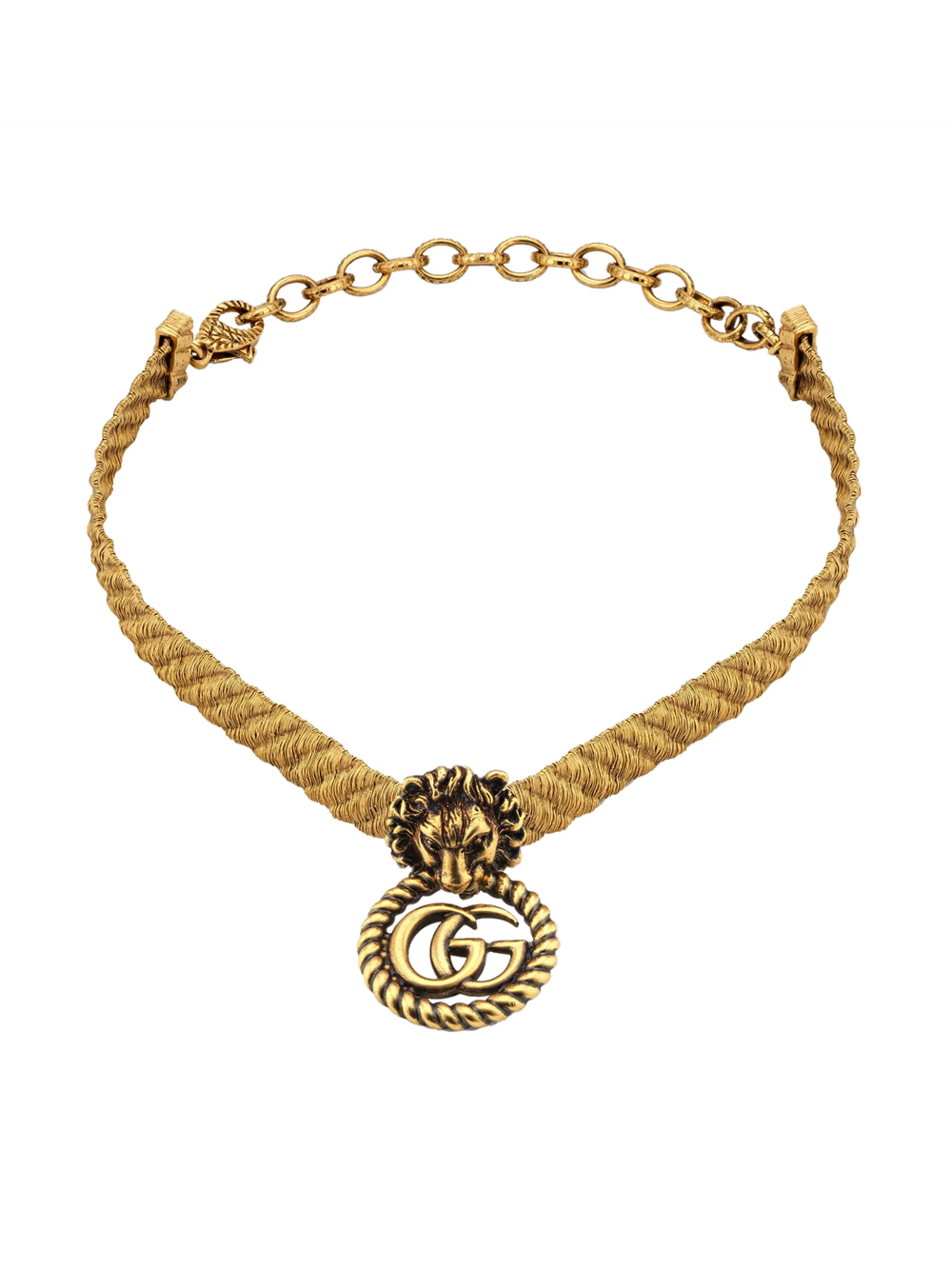 Gucci Lion Head choker Eraldo US