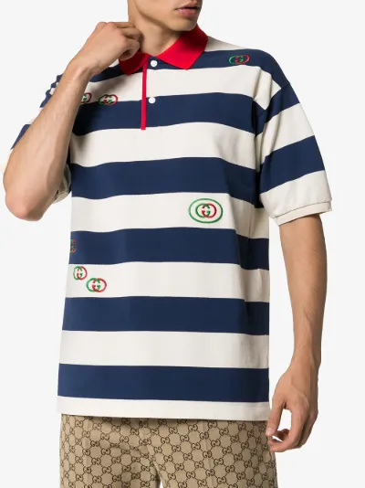 gucci logo polo shirt