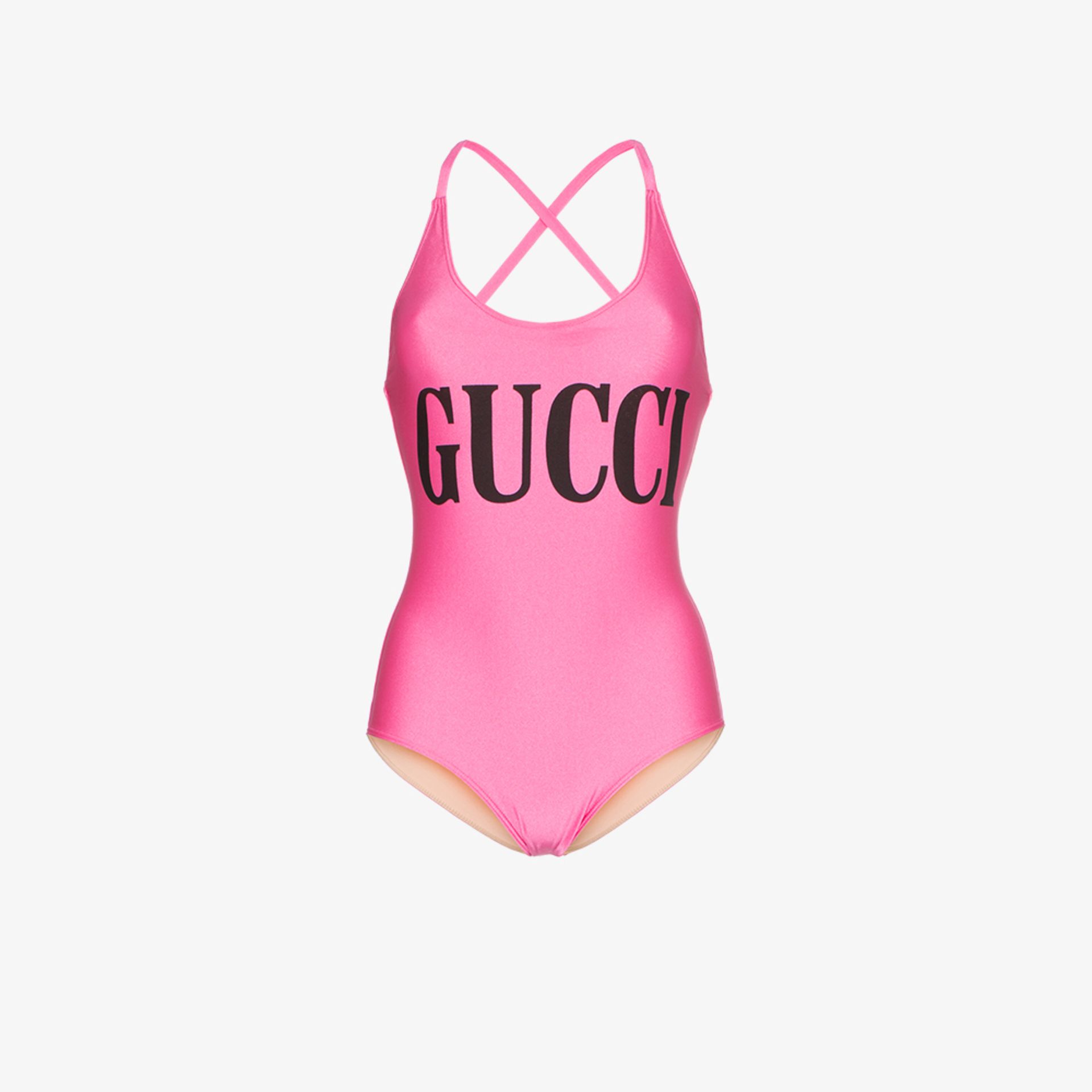 bubblegum pink swimsuit