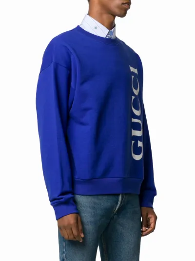gucci print sweatshirt