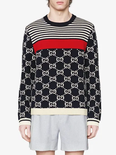 Maglione GG con righe | Gucci | Eraldo.com