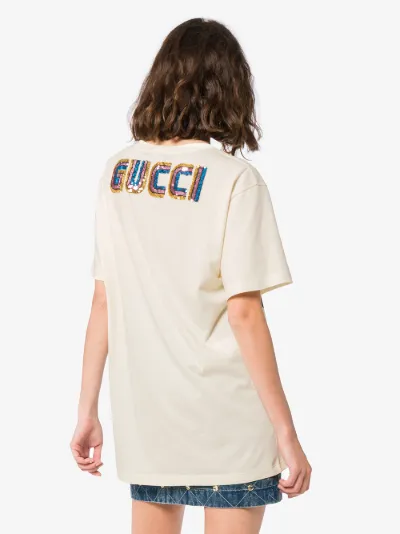 girl gang t shirt gucci