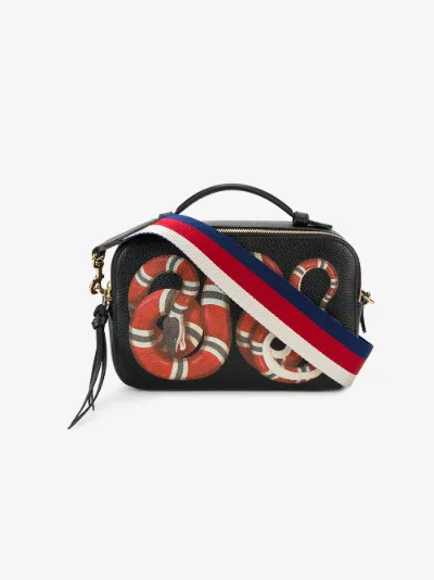 gucci merveilles snake print bag