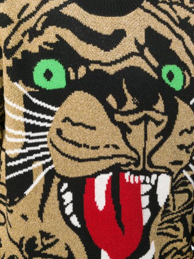 Gucci tiger head on sale sweater