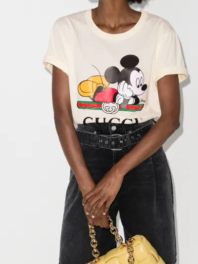 mickey mouse logo shirt