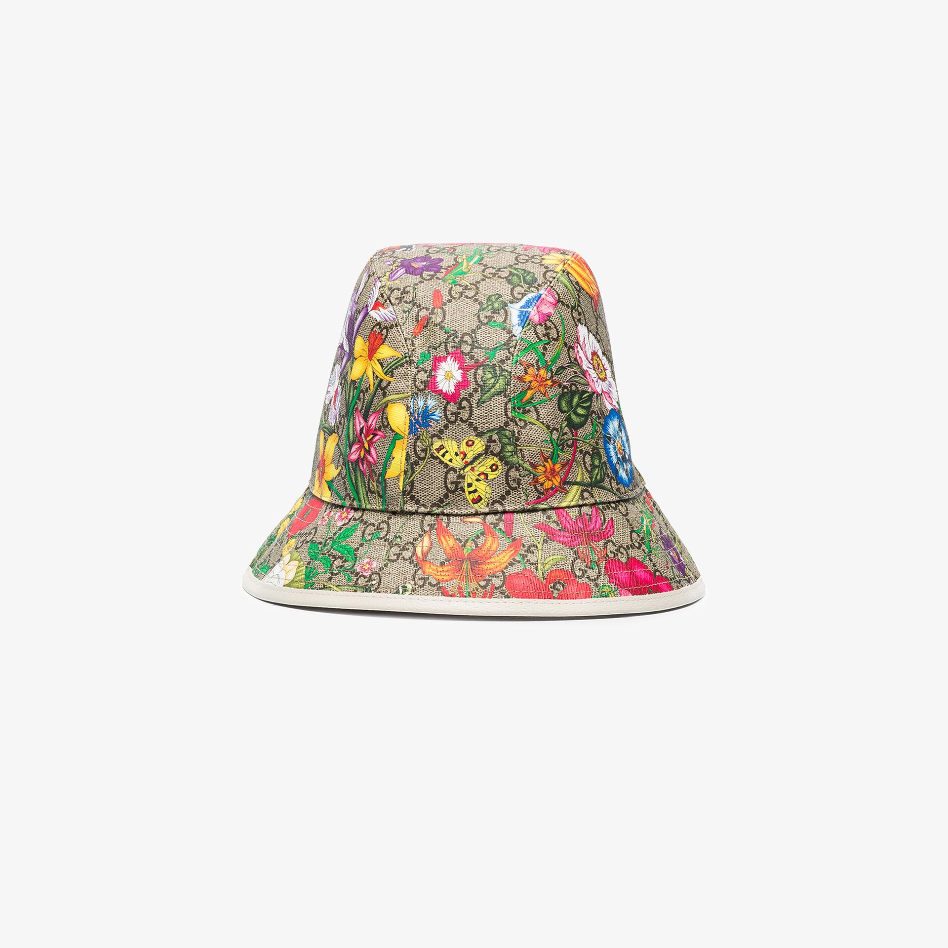 gucci floral bucket hat