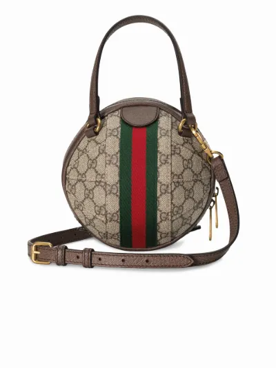 Gucci Leather Ophidia Round Mini Backpack - FINAL SALE (SHF-20024) – LuxeDH