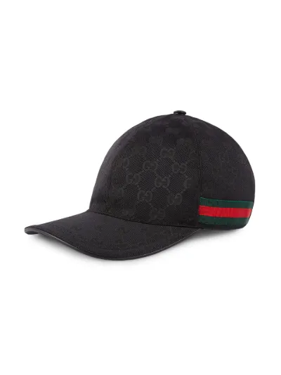 gucci gg canvas baseball cap