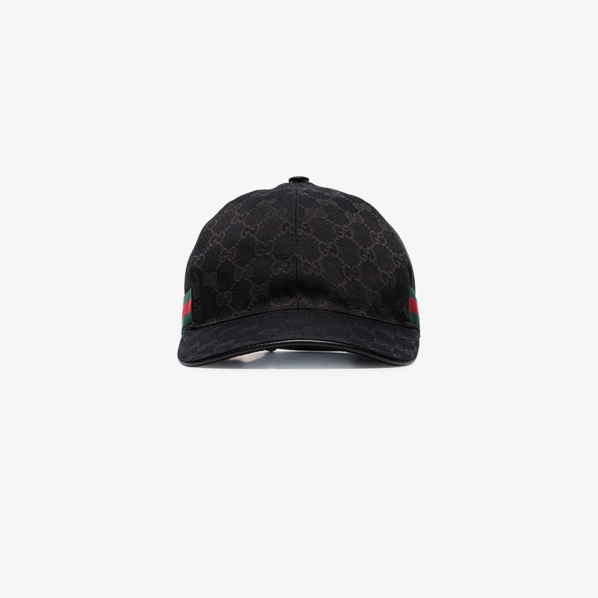 gucci original gg canvas baseball hat with web