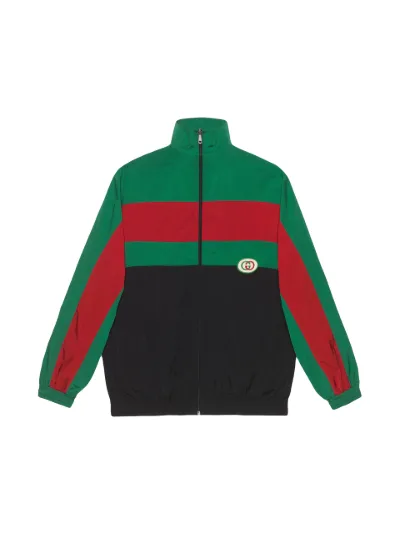 Gucci jacket store green red