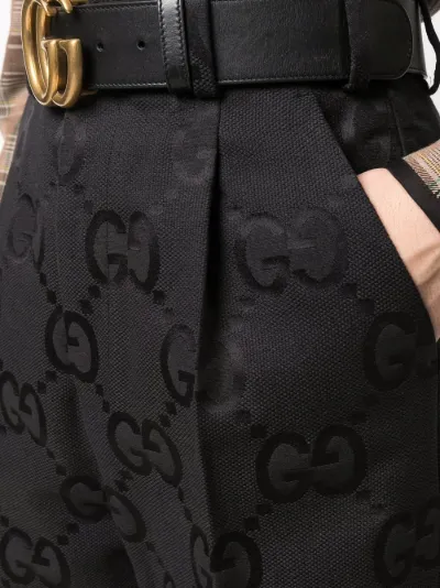 Gucci Pantaloni GG nero | MODES
