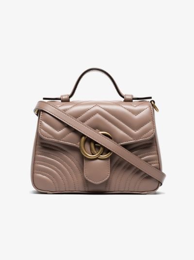 gucci marmont top handle bag