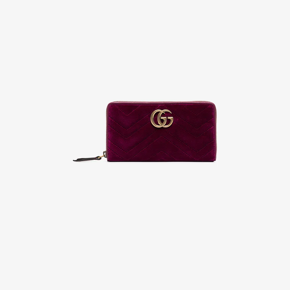 gucci marmont clutch velvet