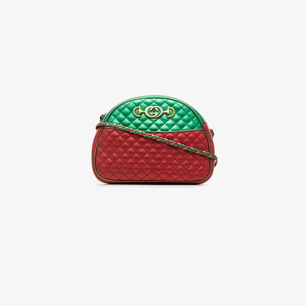 gucci red quilted bag