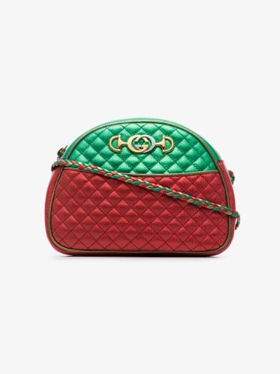 gucci crossbody with red and green strap