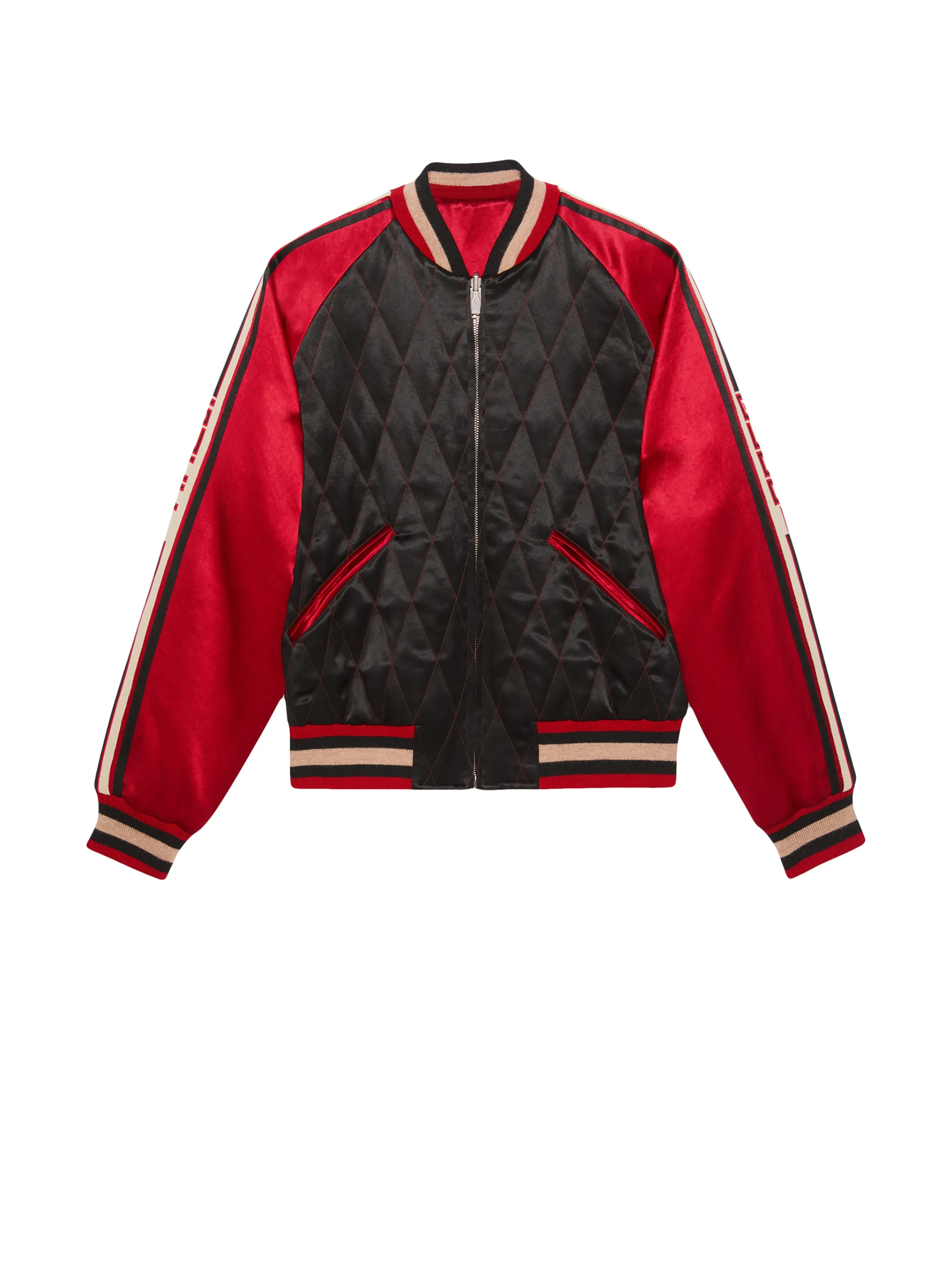 Gucci Reversible acetate bomber jacket Eraldo FR