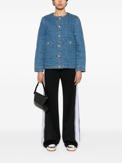 reversible GG Supreme/denim jacket | Gucci | Eraldo.com